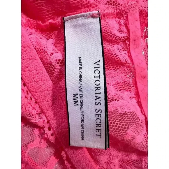 victoria secret pink lace bralette size medium - Picture 6 of 6
